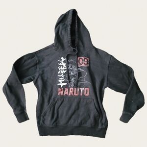 Naruto men's small black hoodie